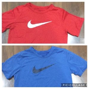2 Nike Dri-Fit shirts